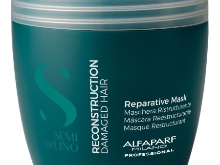 Alfaparf Milano Semi Di Lino Reconstruction Reparative Mask 500ml For Sale