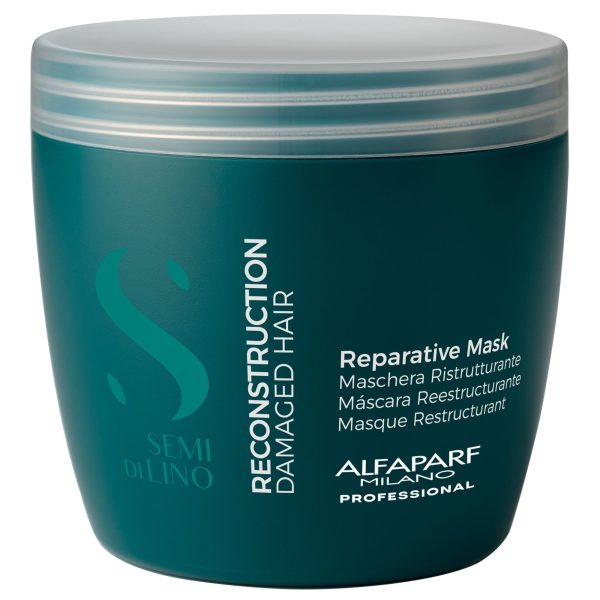 Alfaparf Milano Semi Di Lino Reconstruction Reparative Mask 500ml For Sale