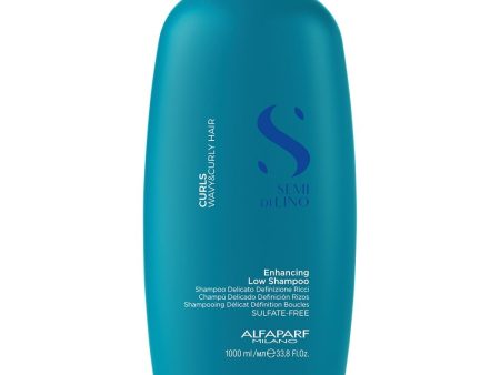 Alfaparf Milano Semi Di Lino Curls Enhancing Low Shampoo 1000ml For Sale