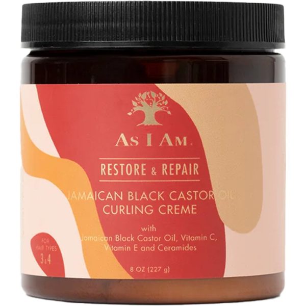 As I Am Restore & Repair Jamaican Black Castor Oil Curling Creme 227g on Sale