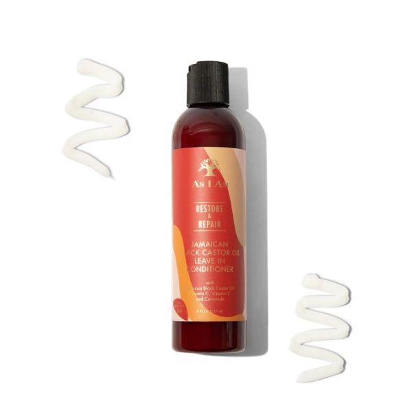 As I Am Restore & Repair Jamaican Black Castor Oil Leave-In Conditioner 237ml For Discount