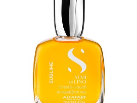 Alfaparf Milano Semi Di Lino Sublime Cristalli Liquidi 30ml Cheap