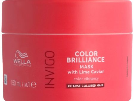 Wella Professionals Invigo Colour Brilliance Vibrant Colour Mask Coarse Hair 150ml Online Sale