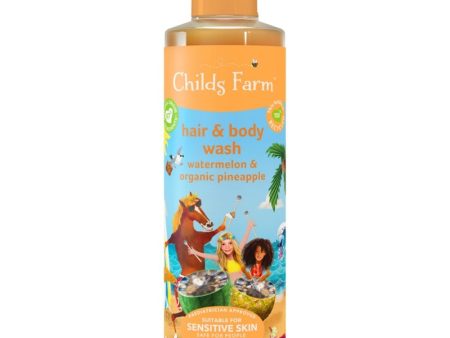 Childs Farm Hair & Body Wash Watermelon & Organic Pineapple 250ml Supply