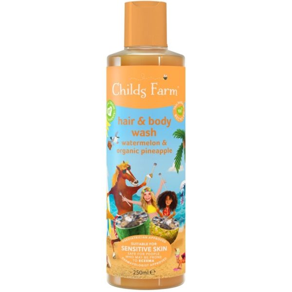 Childs Farm Hair & Body Wash Watermelon & Organic Pineapple 250ml Supply