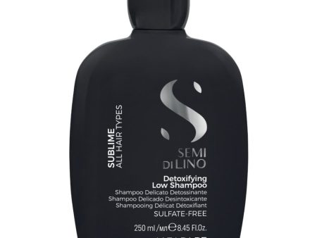 Alfaparf Milano Semi Di Lino Sublime Detoxifying Low Shampoo 250ml For Discount