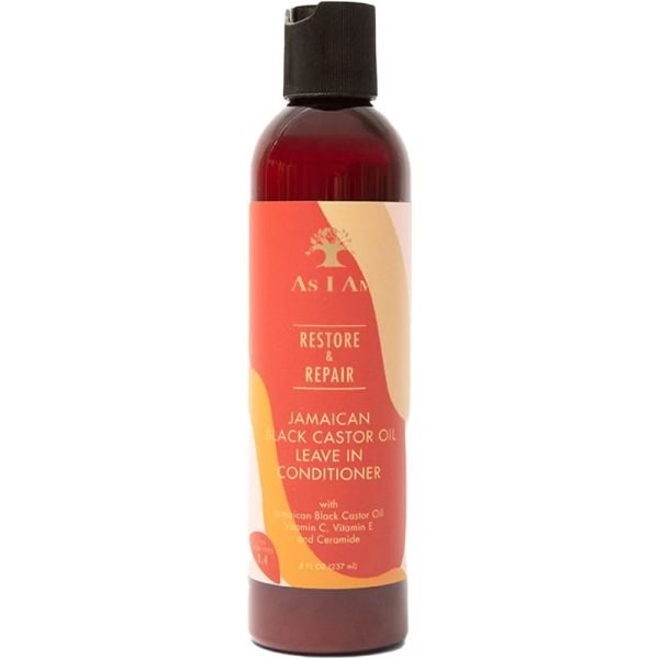 As I Am Restore & Repair Jamaican Black Castor Oil Leave-In Conditioner 237ml For Discount