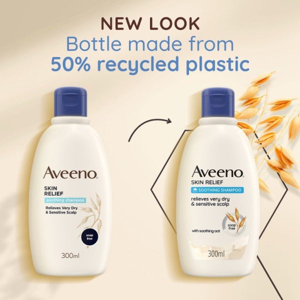 Aveeno Skin Relief Soothing Shampoo 300ml Hot on Sale