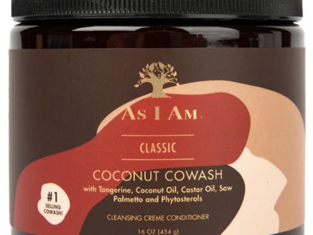 As I Am Classic Coconut CoWash for Curly & Wavy Hair 454g For Sale